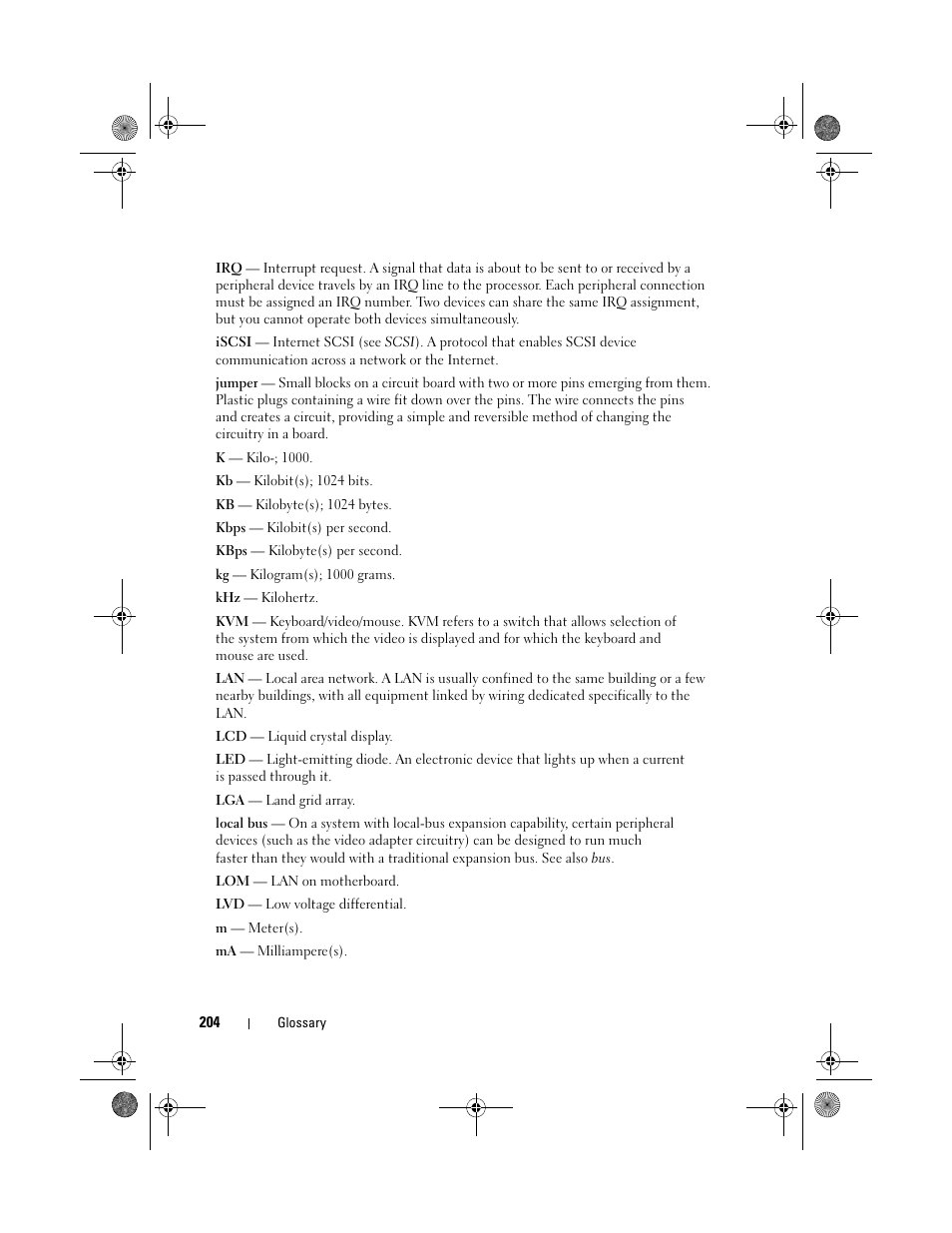 Dell PowerEdge R510 User Manual | Page 204 / 216