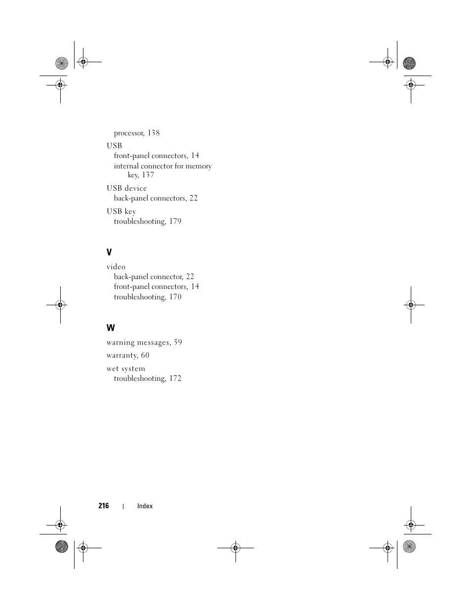 Dell PowerEdge R510 User Manual | Page 216 / 216