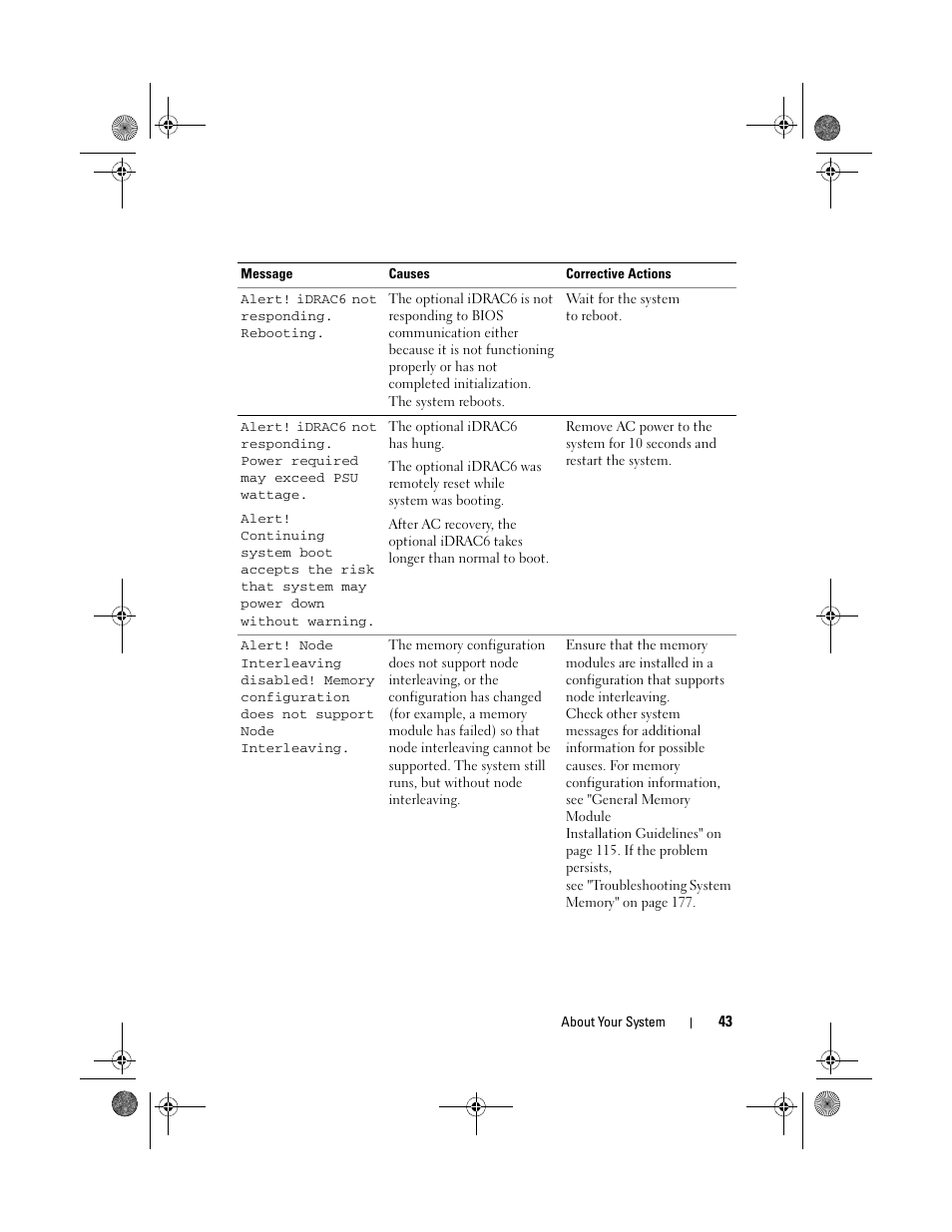 Dell PowerEdge R510 User Manual | Page 43 / 216