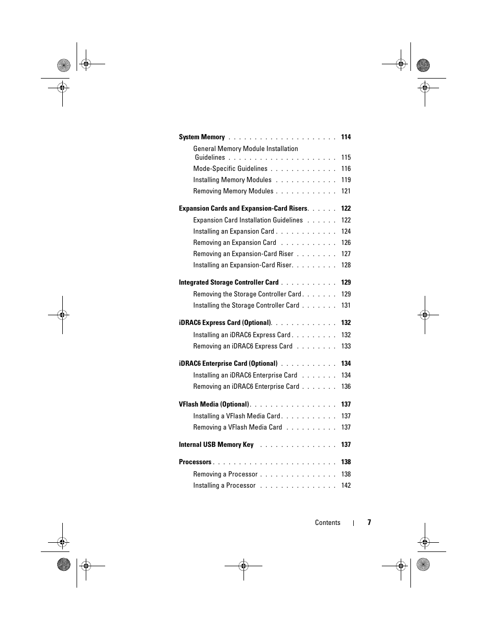 Dell PowerEdge R510 User Manual | Page 7 / 216