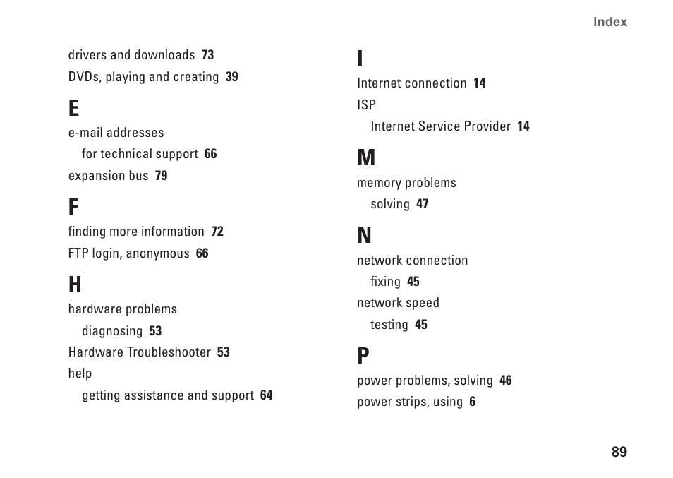 Dell Studio 1450 (Mid 2009) User Manual | Page 91 / 94