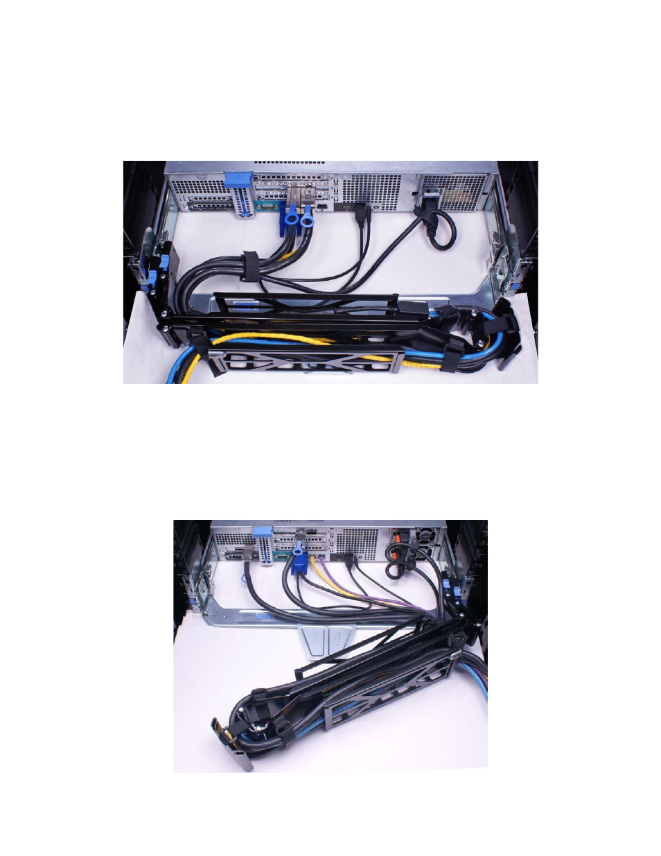 Right-side mounting instructions, Figure 6, Left-side mounted cma installation (preferred) | Figure 7 | Dell PowerEdge Rack Enclosure 4210 User Manual | Page 7 / 11