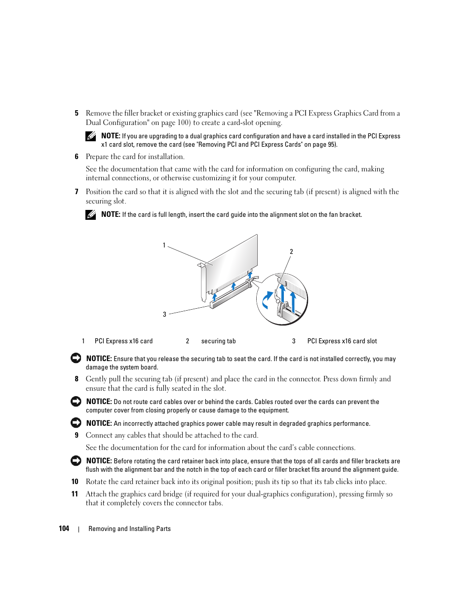 Dell XPS 720 (Mid 2007) User Manual | Page 104 / 218