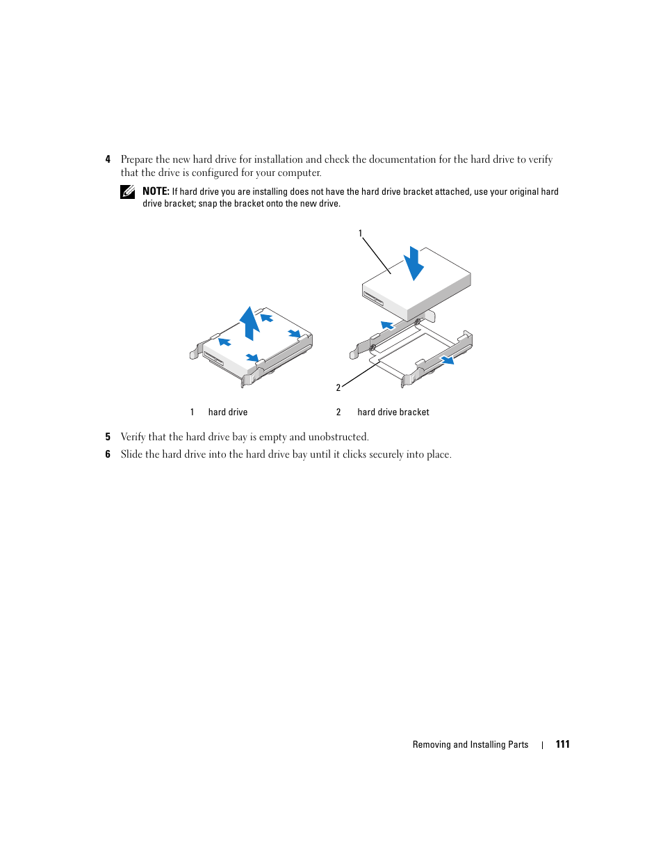 Dell XPS 720 (Mid 2007) User Manual | Page 111 / 218