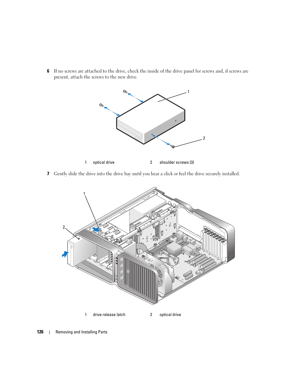 Dell XPS 720 (Mid 2007) User Manual | Page 126 / 218