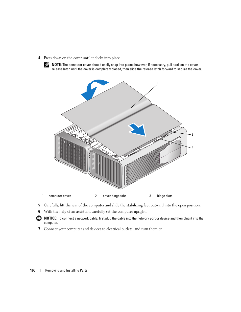 Dell XPS 720 (Mid 2007) User Manual | Page 160 / 218