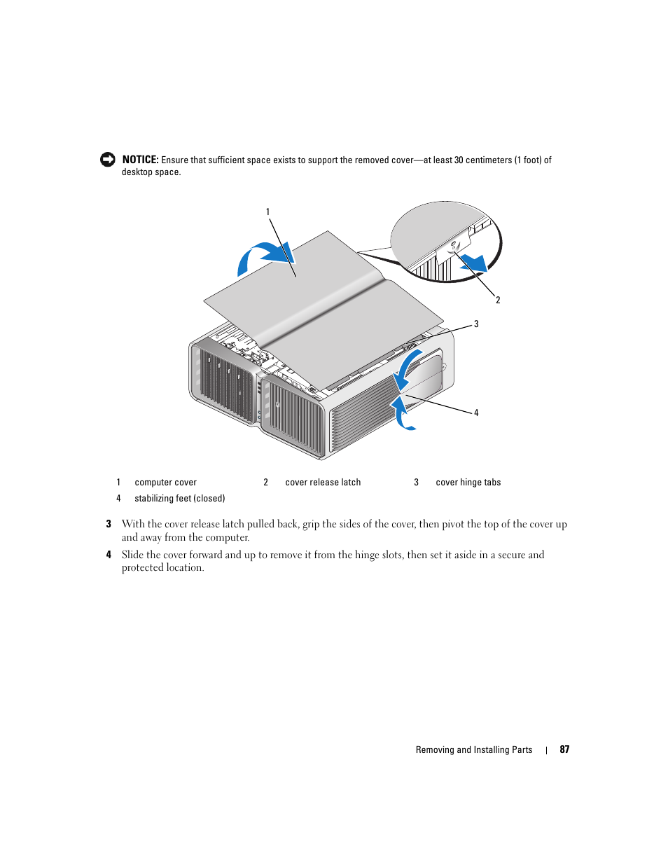 Dell XPS 720 (Mid 2007) User Manual | Page 87 / 218