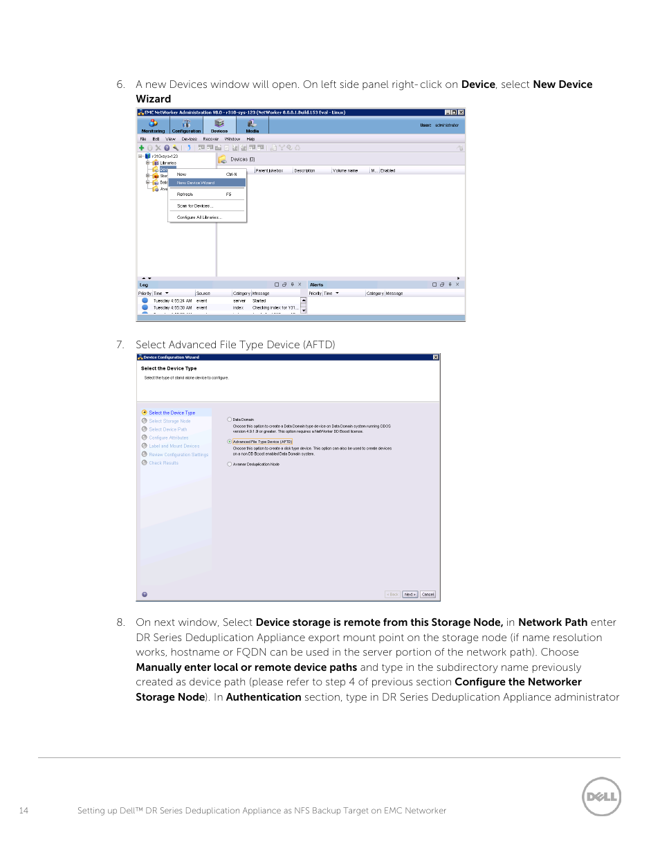 Dell PowerVault DR2000v User Manual | Page 14 / 33
