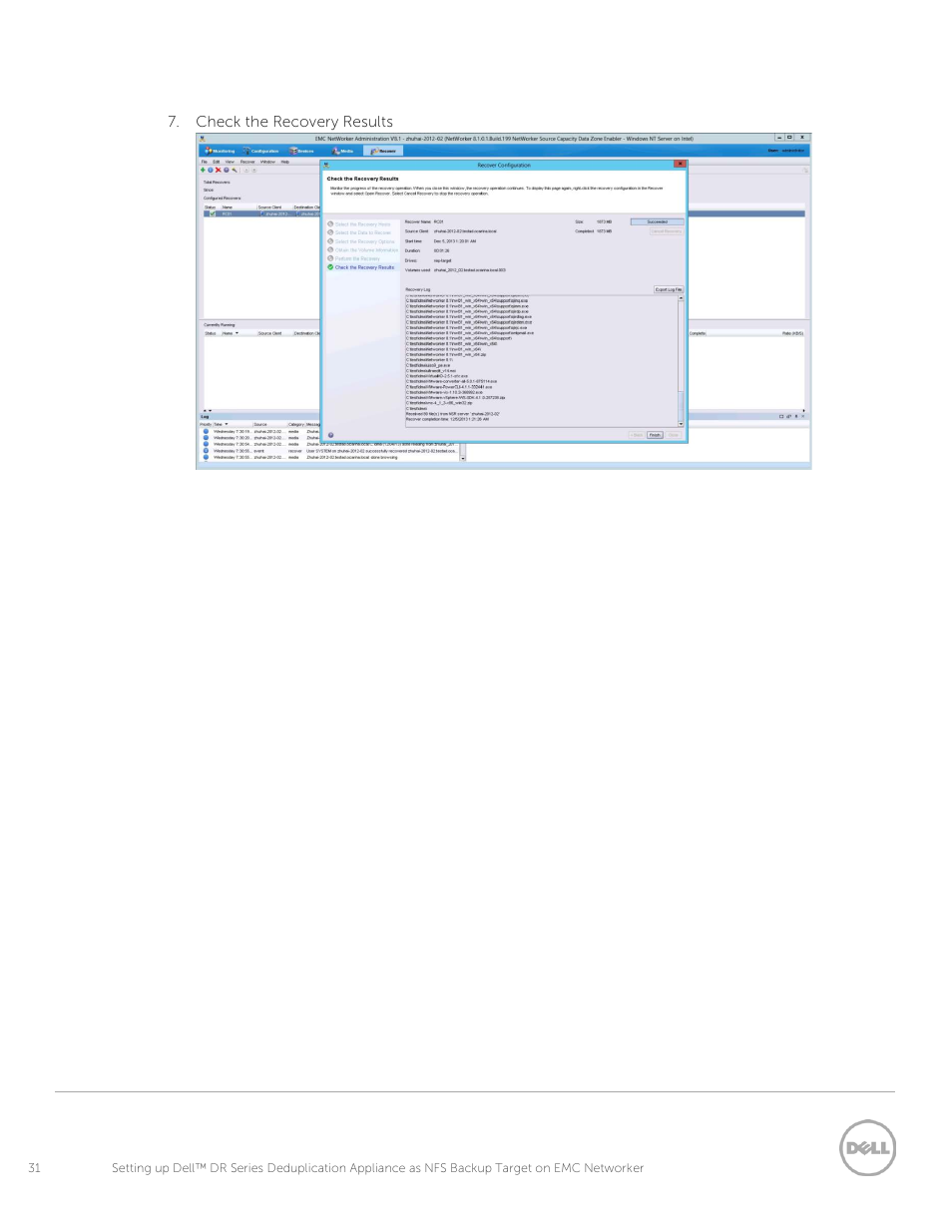 Dell PowerVault DR2000v User Manual | Page 31 / 33