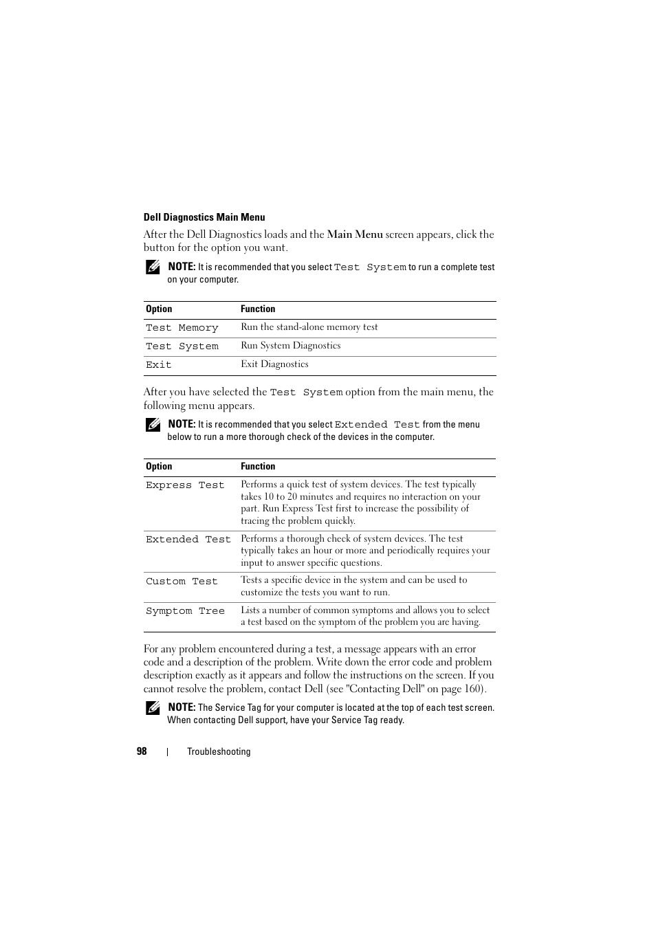 Dell Inspiron 1526 (Late 2007) User Manual | Page 100 / 206