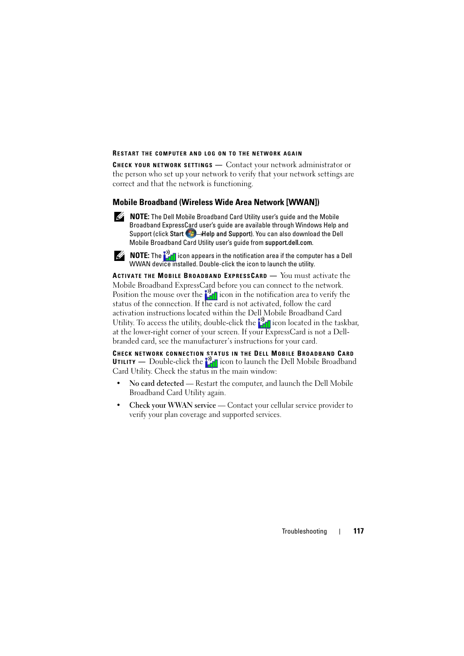 Dell Inspiron 1526 (Late 2007) User Manual | Page 119 / 206