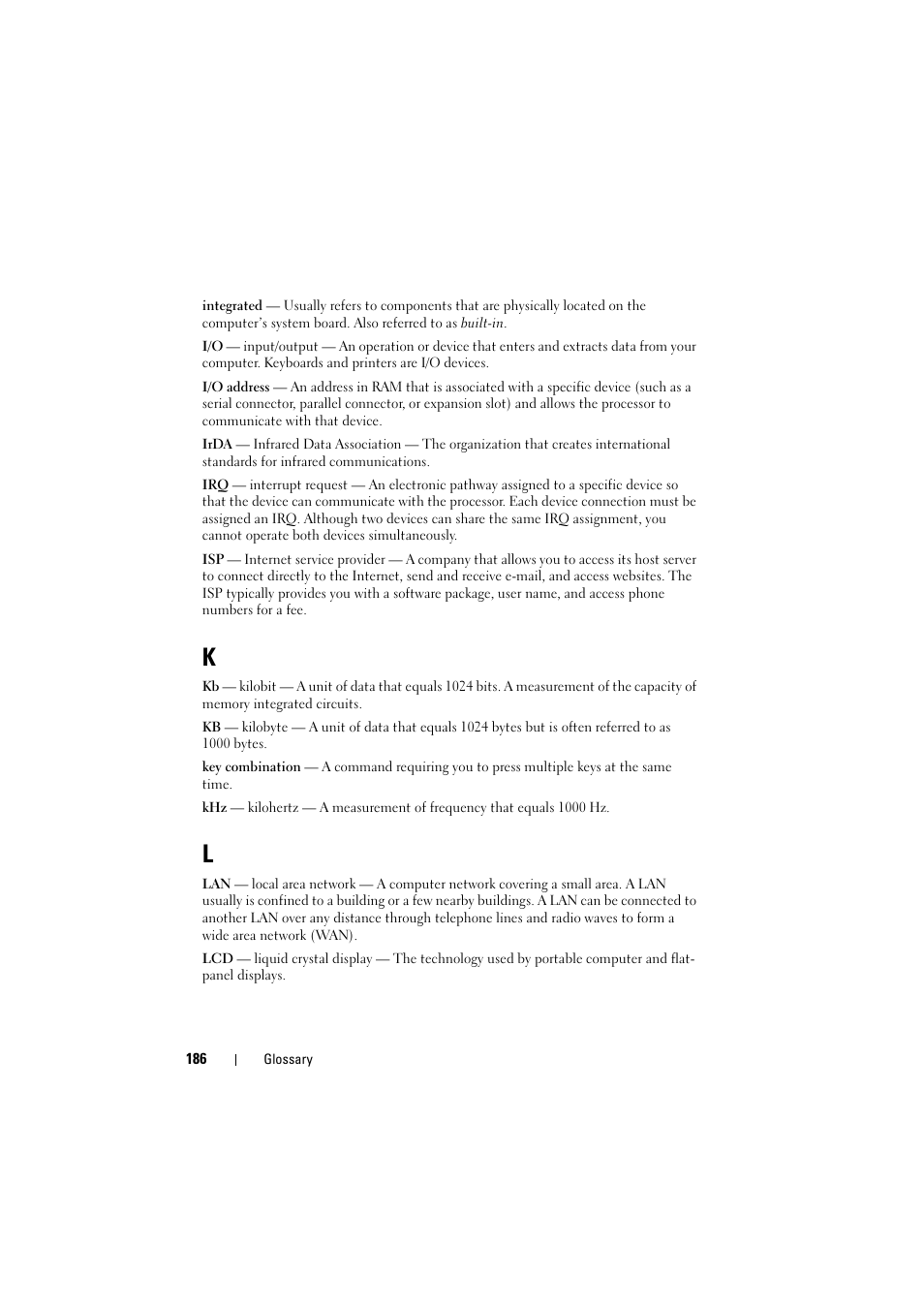 Dell Inspiron 1526 (Late 2007) User Manual | Page 188 / 206