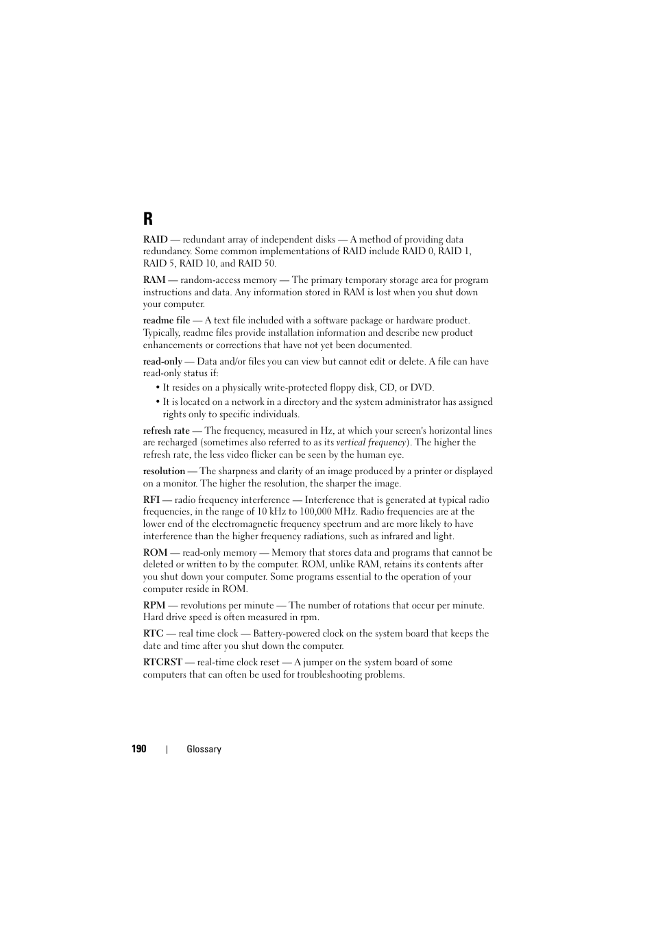 Dell Inspiron 1526 (Late 2007) User Manual | Page 192 / 206
