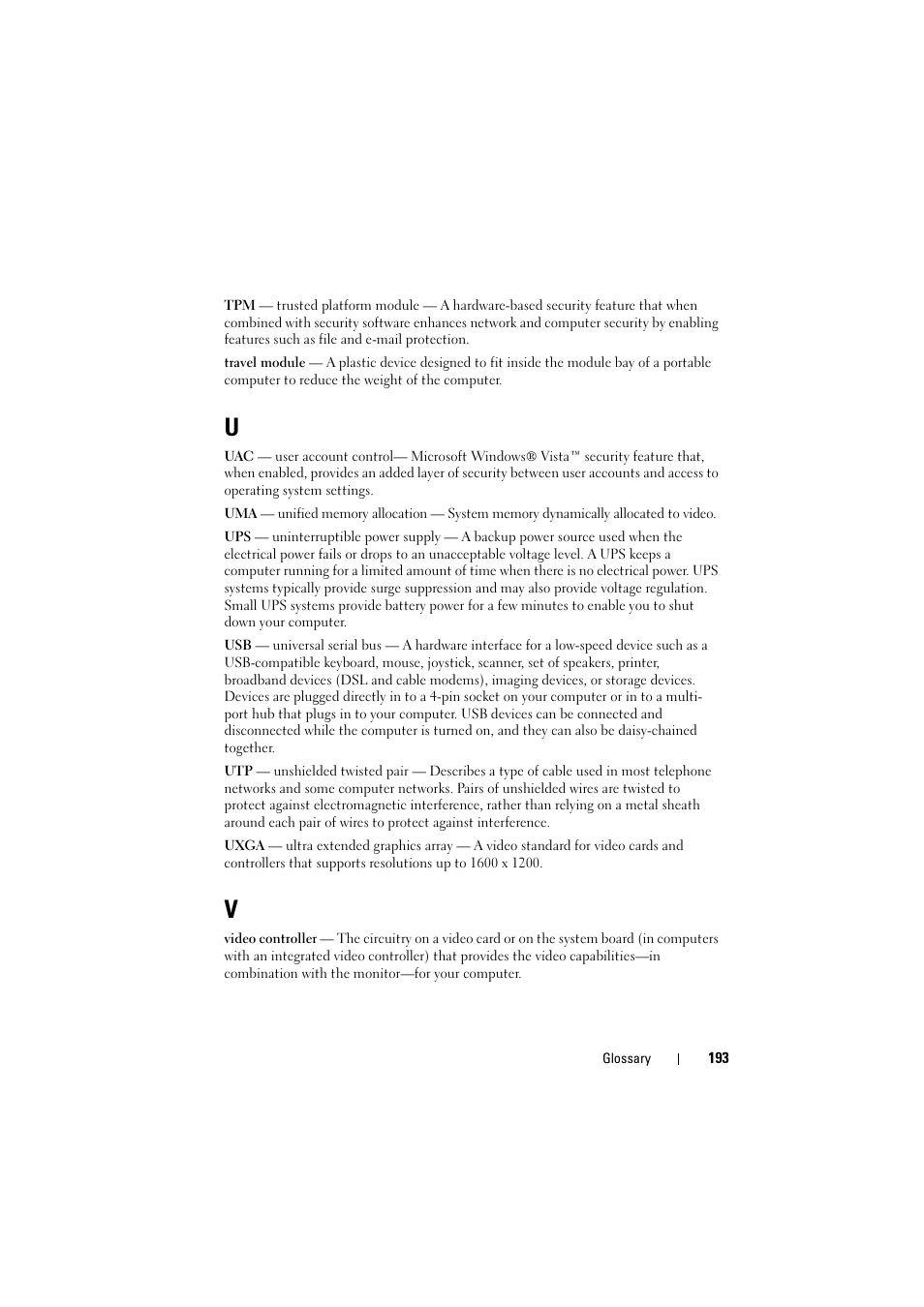 Dell Inspiron 1526 (Late 2007) User Manual | Page 195 / 206