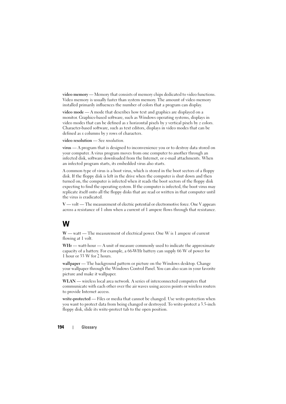 Dell Inspiron 1526 (Late 2007) User Manual | Page 196 / 206