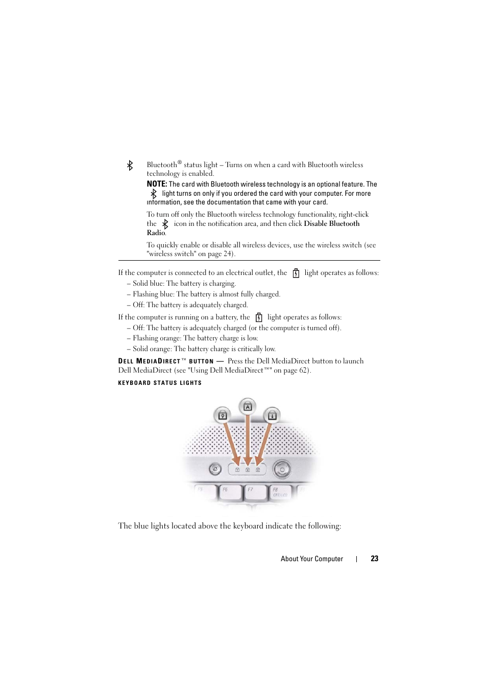Dell Inspiron 1526 (Late 2007) User Manual | Page 23 / 206