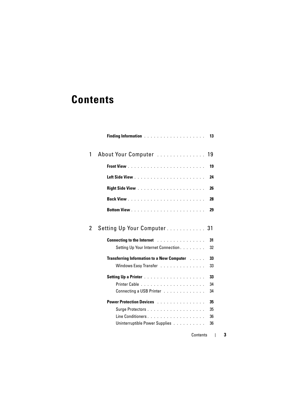 Dell Inspiron 1526 (Late 2007) User Manual | Page 3 / 206