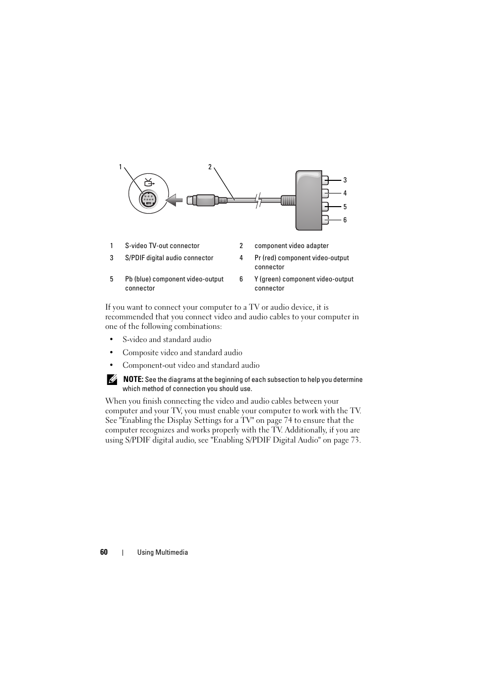 Dell Inspiron 1526 (Late 2007) User Manual | Page 60 / 206