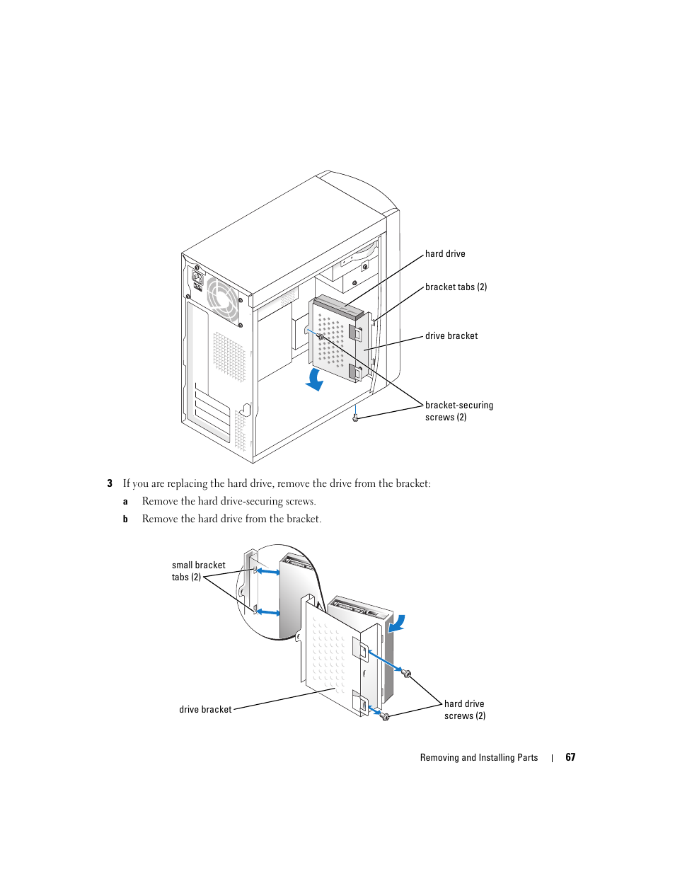 Dell Dimension 1100/B110 User Manual | Page 67 / 116