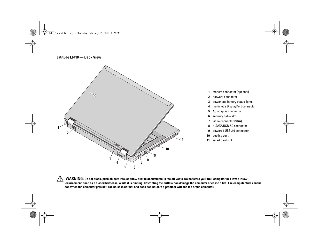 Dell Latitude E6410 User Manual | Page 2 / 8