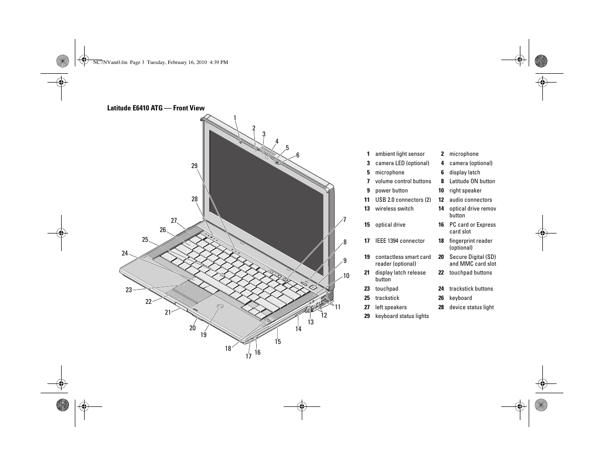 Dell Latitude E6410 User Manual | Page 3 / 8