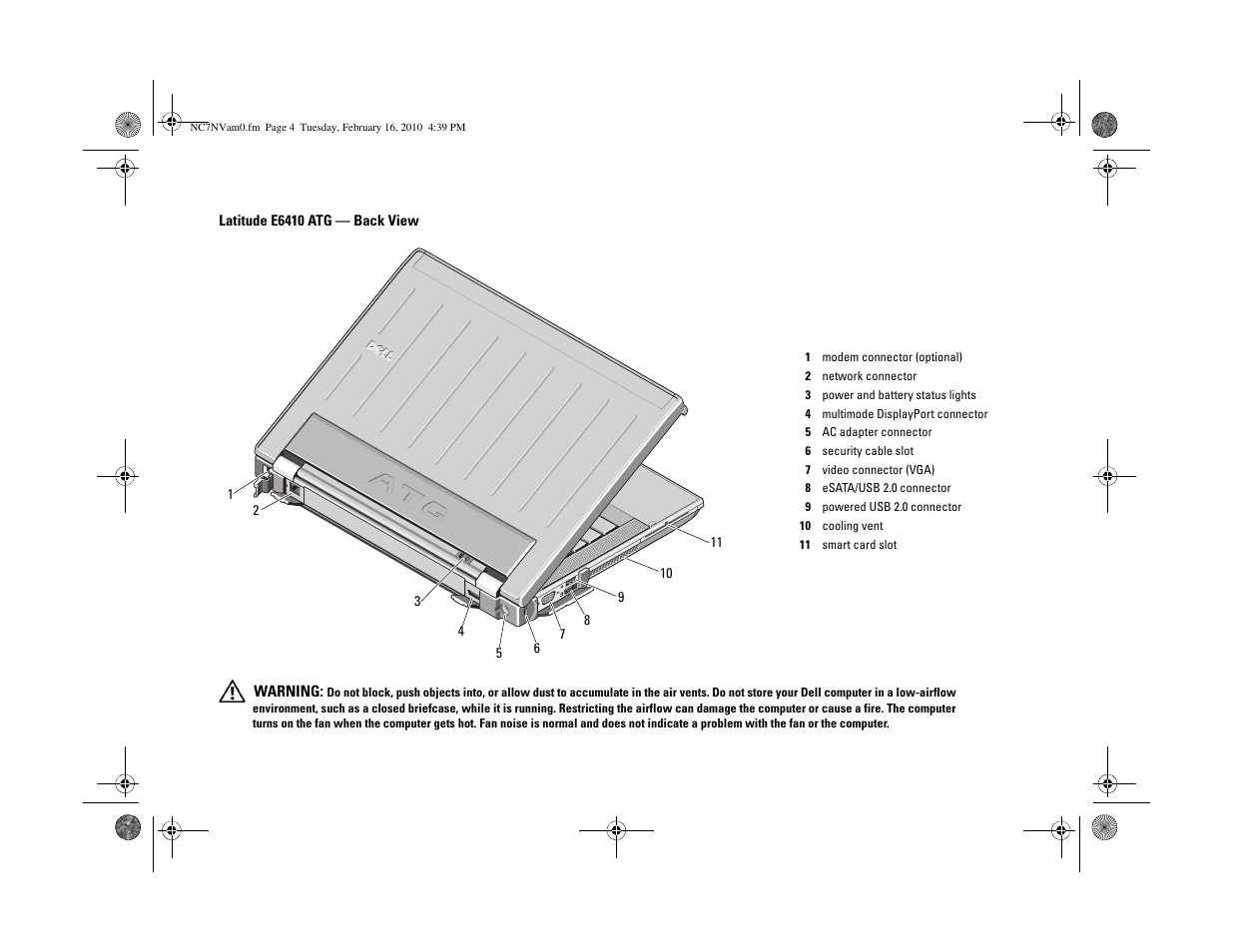 Dell Latitude E6410 User Manual | Page 4 / 8