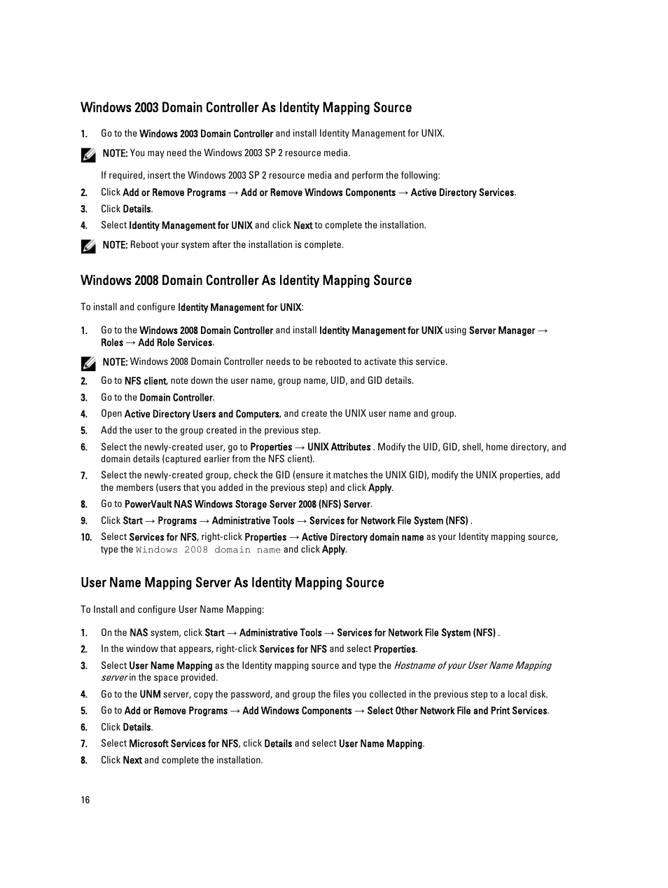 Dell PowerVault 701N (Deskside NAS Appliance) User Manual | Page 16 / 29