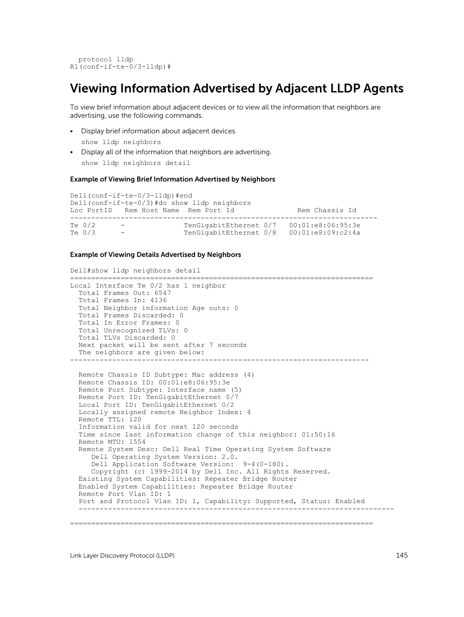 Dell PowerEdge FX2/FX2s User Manual | Page 145 / 292