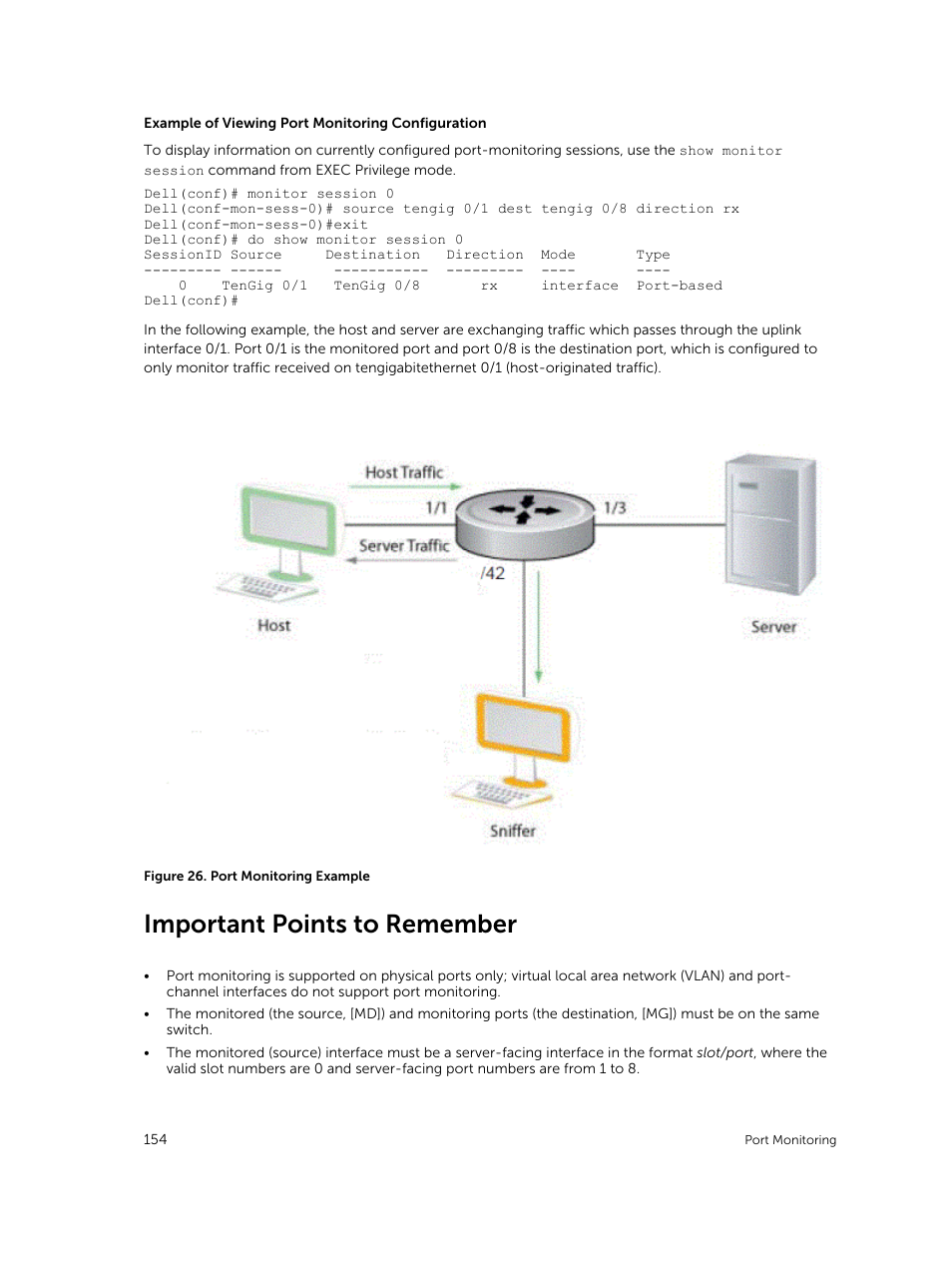 Important points to remember | Dell PowerEdge FX2/FX2s User Manual | Page 154 / 292