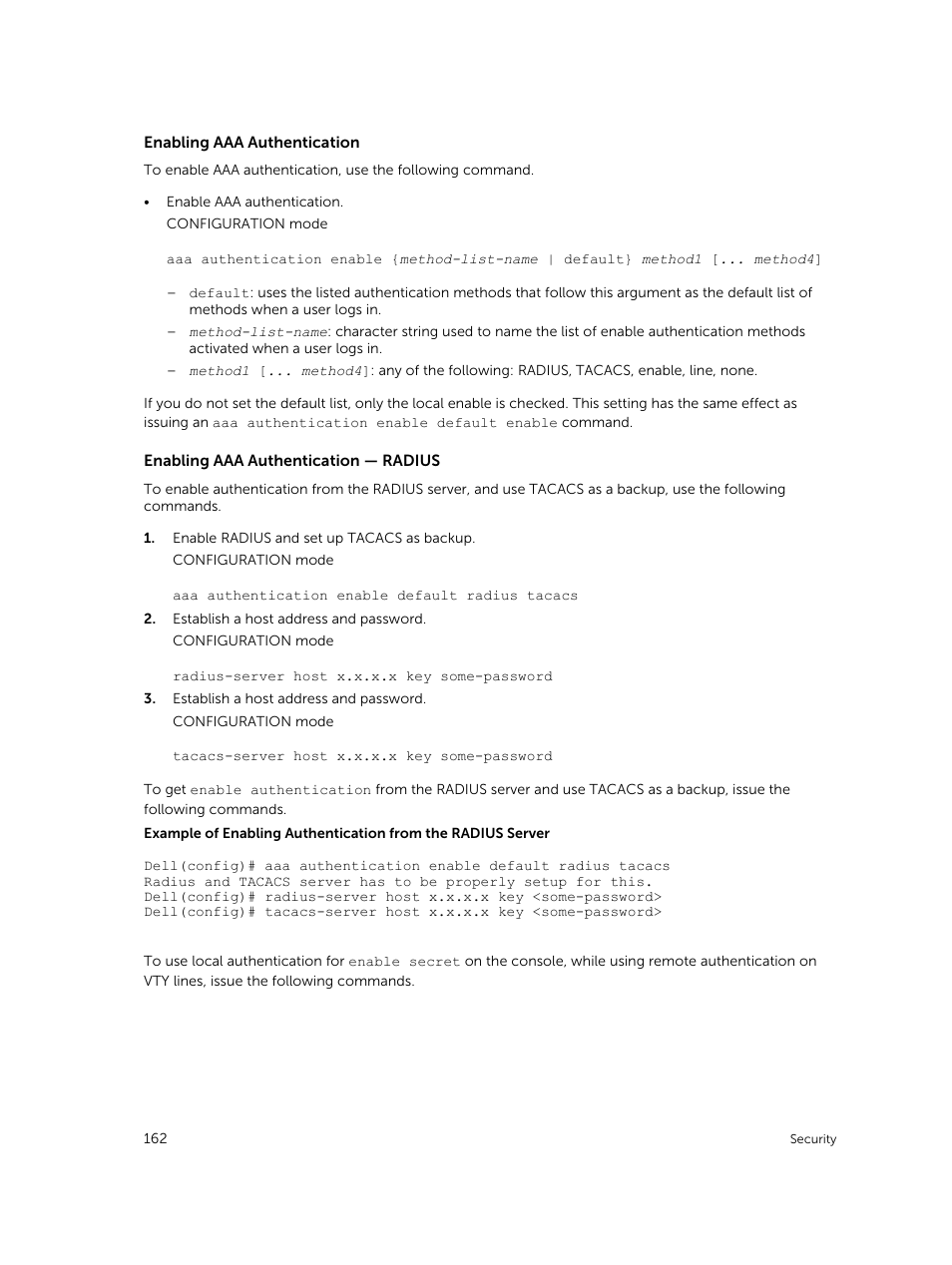 Dell PowerEdge FX2/FX2s User Manual | Page 162 / 292