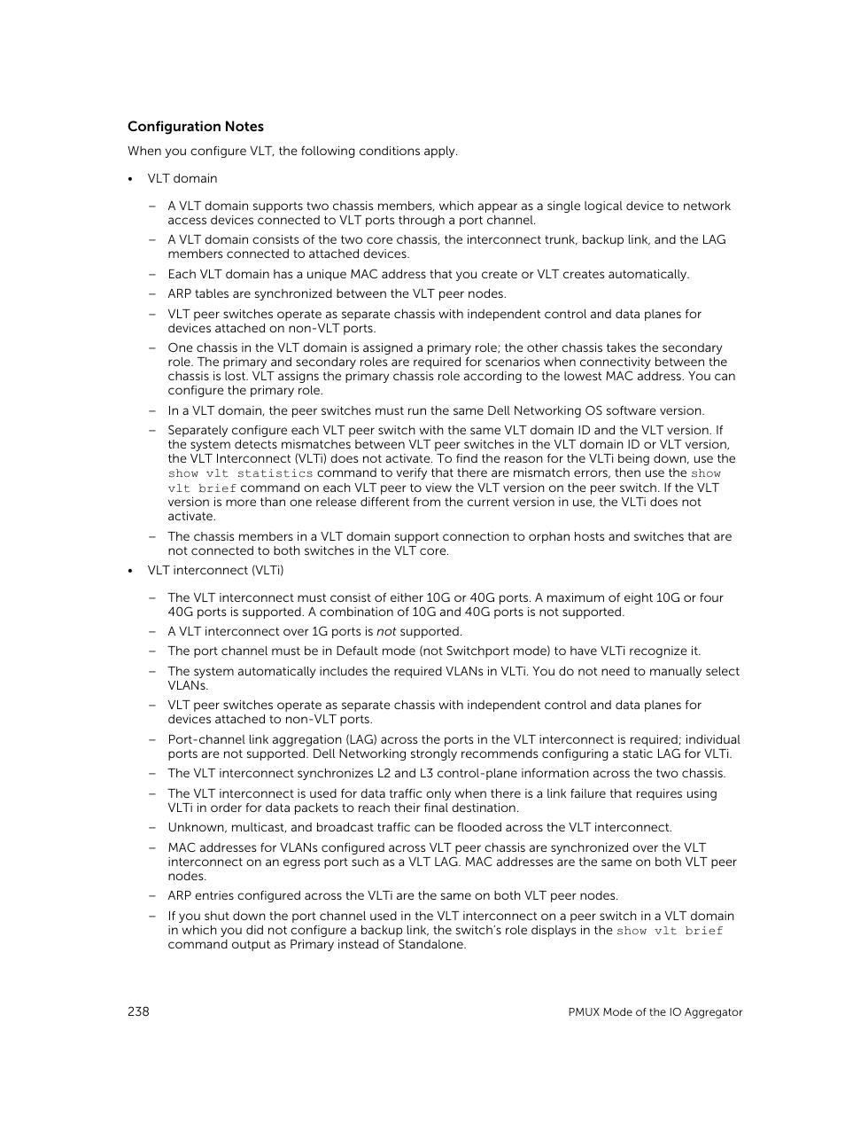 Dell PowerEdge FX2/FX2s User Manual | Page 238 / 292