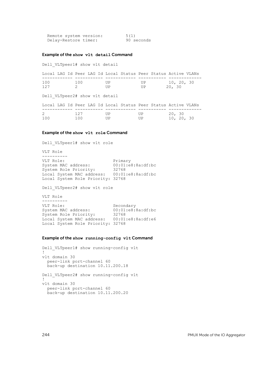 Dell PowerEdge FX2/FX2s User Manual | Page 244 / 292