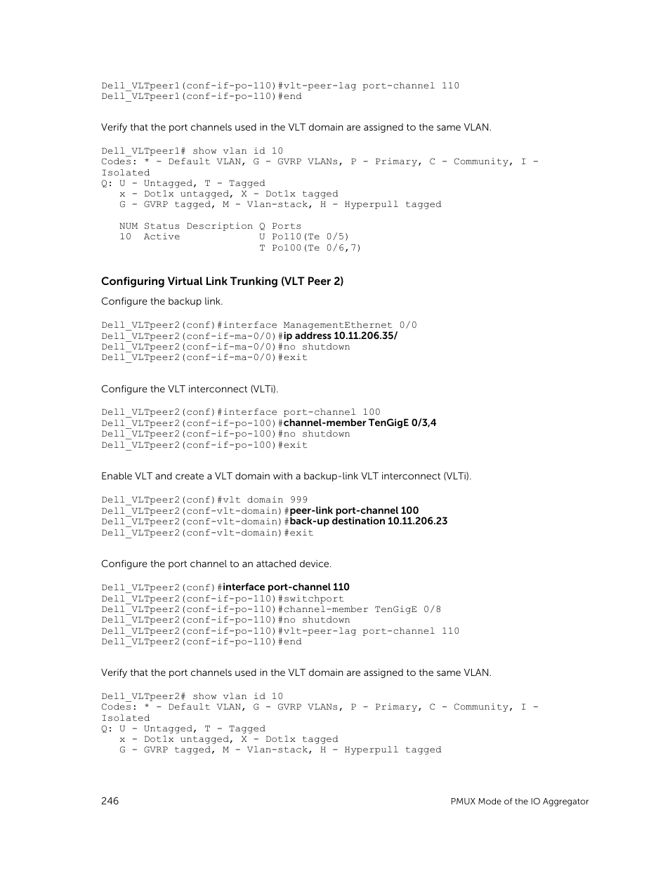 Dell PowerEdge FX2/FX2s User Manual | Page 246 / 292