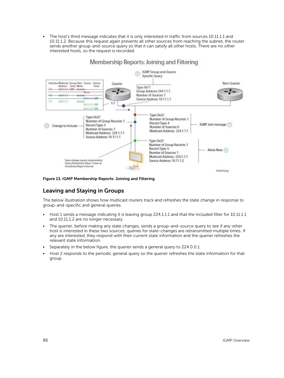 Leaving and staying in groups | Dell PowerEdge FX2/FX2s User Manual | Page 86 / 292