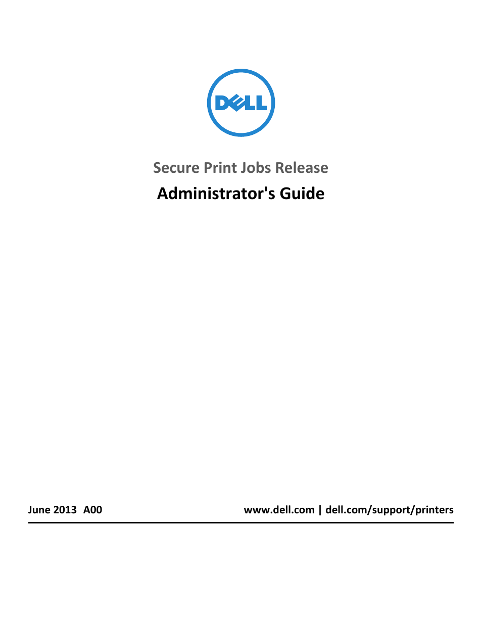 Dell B5465dnf Mono Laser Printer MFP User Manual | 16 pages