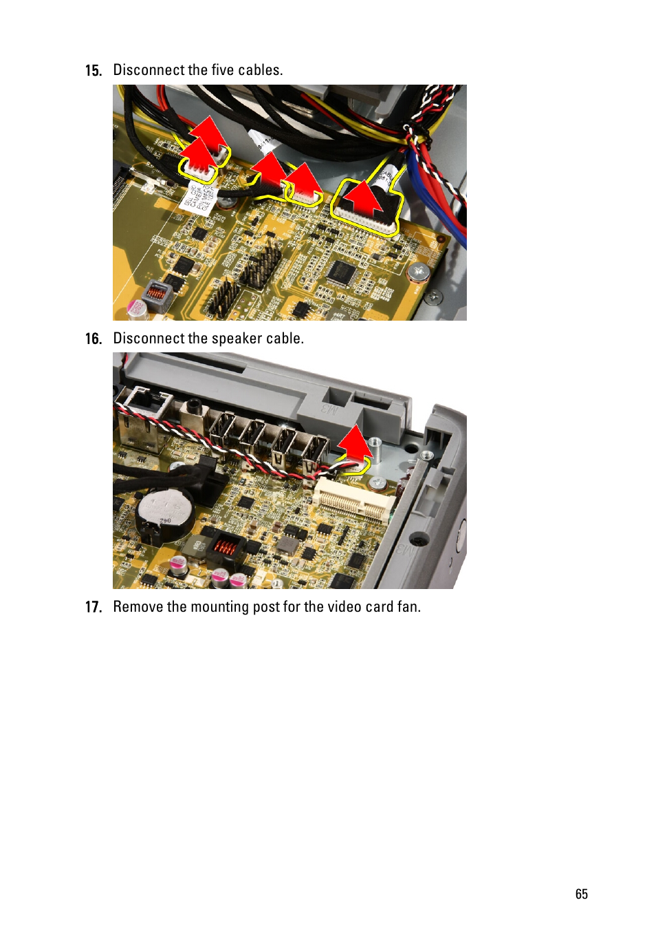 Dell Vostro 330 (Early 2011) User Manual | Page 65 / 116