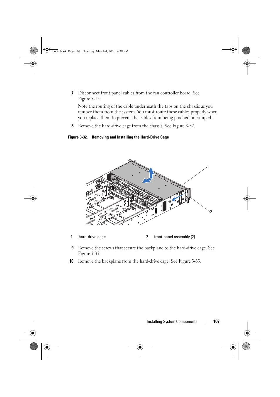 See figure 3-32 | Dell PowerEdge C6100 User Manual | Page 107 / 160