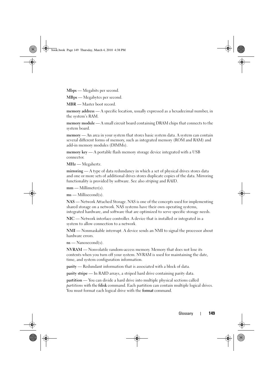 Dell PowerEdge C6100 User Manual | Page 149 / 160