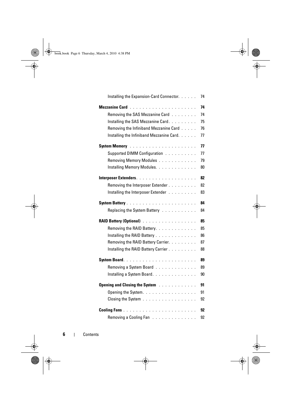 Dell PowerEdge C6100 User Manual | Page 6 / 160
