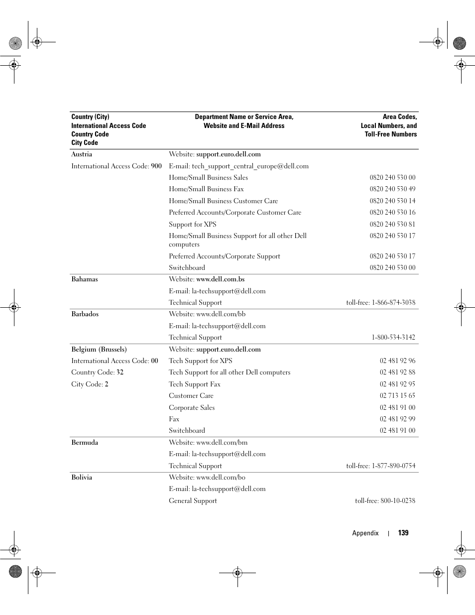 Dell Dimension 9200 User Manual | Page 139 / 174