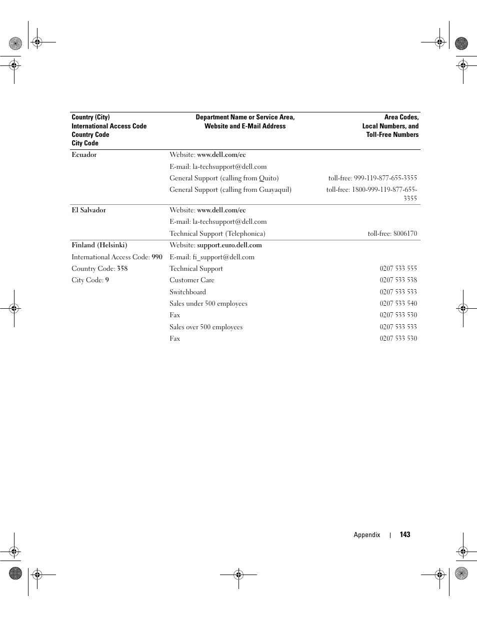 Dell Dimension 9200 User Manual | Page 143 / 174