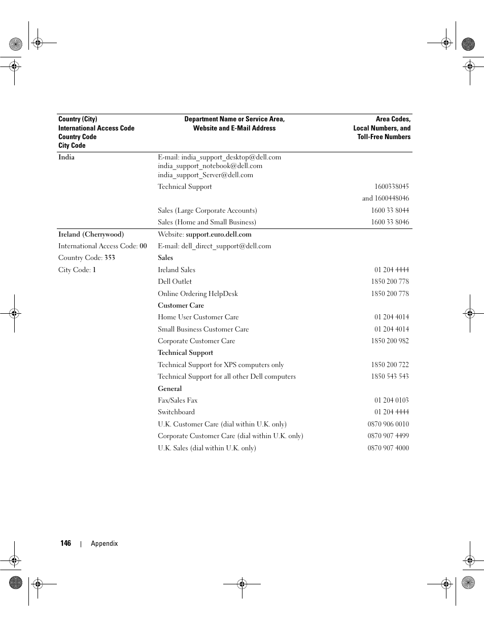 Dell Dimension 9200 User Manual | Page 146 / 174