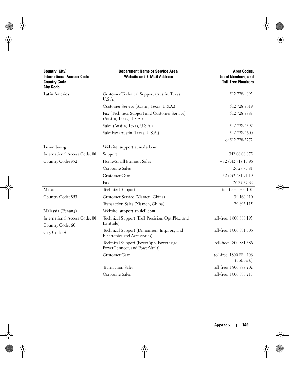 Dell Dimension 9200 User Manual | Page 149 / 174