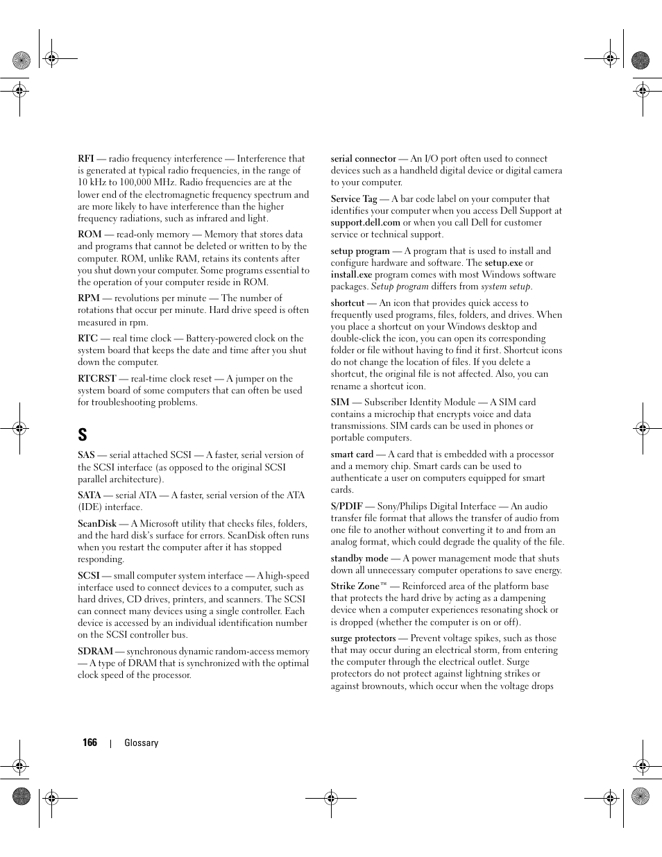 Dell Dimension 9200 User Manual | Page 166 / 174