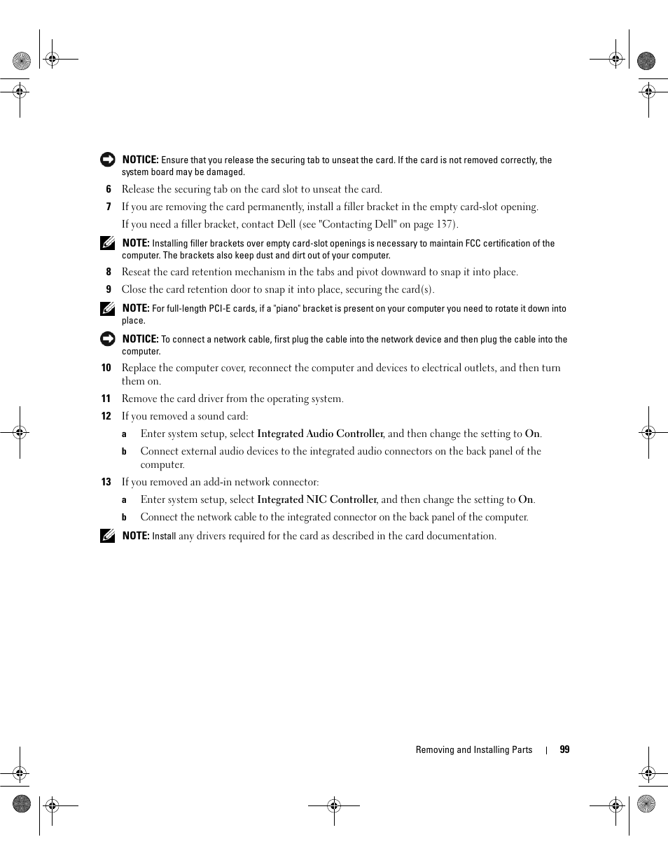 Dell Dimension 9200 User Manual | Page 99 / 174