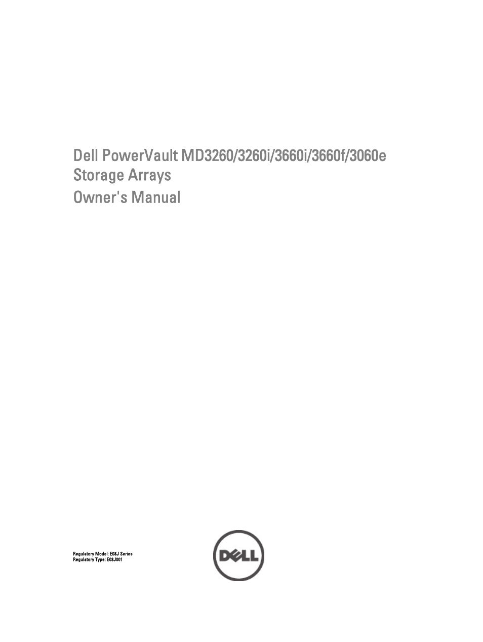 Dell PowerVault MD3260i User Manual | 58 pages