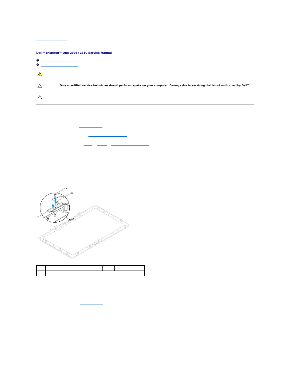 Infrared card, Removing the infrared card, Replacing the infrared card | Dell Inspiron One 2305 (Mid 2010) User Manual | Page 45 / 90