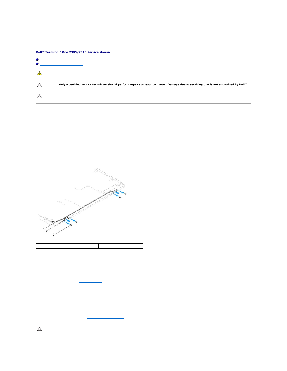 Wireless antenna, Removing the wireless antenna, Replacing the wireless antenna | Dell Inspiron One 2305 (Mid 2010) User Manual | Page 89 / 90