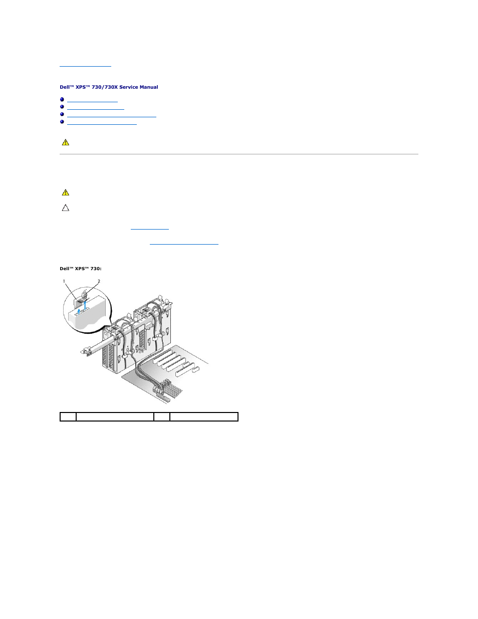 Replacing drives, Replacing a hard drive | Dell XPS 730 H2C (Late 2008) User Manual | Page 17 / 52