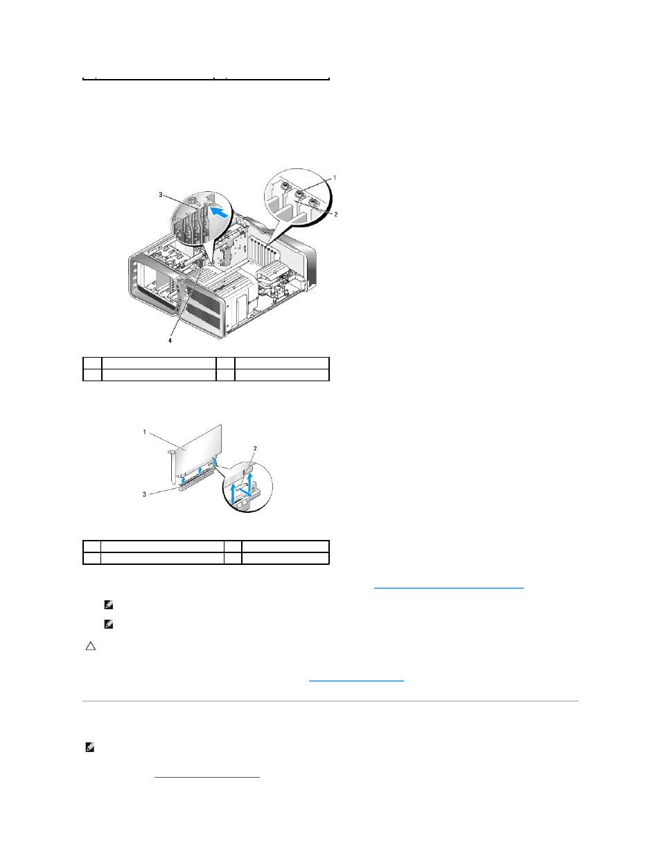 Installing graphics cards for multi graphics card | Dell XPS 730 H2C (Late 2008) User Manual | Page 5 / 52